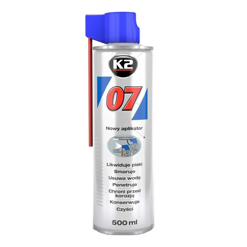 Bezpieczna płatność K2 07 PENETRANT WIELOZADANIOWY ODRDZEWIACZ 500ML