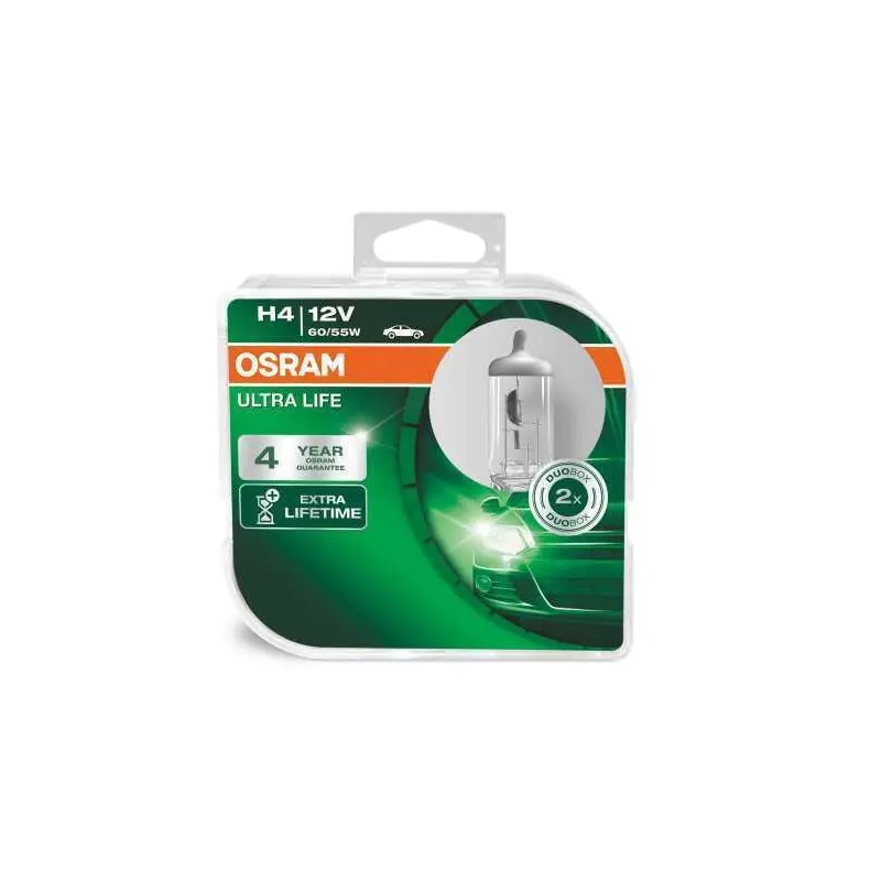 żarówka Osram ultra life h4 12v duo 2 szt dłuższa żywotność Nie przegap