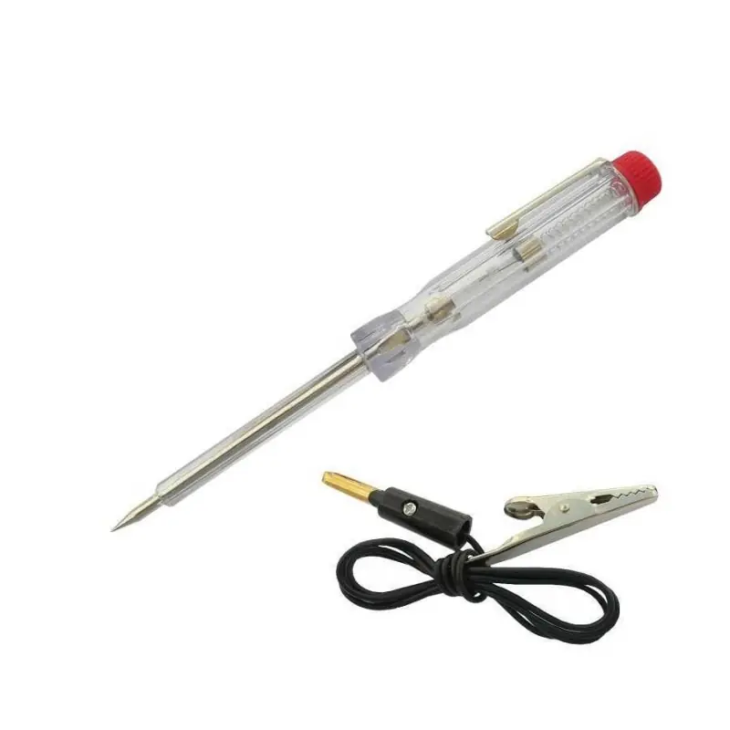 Zniżka Samochodowy próbnik napięcia 6-12v plastikowy igła