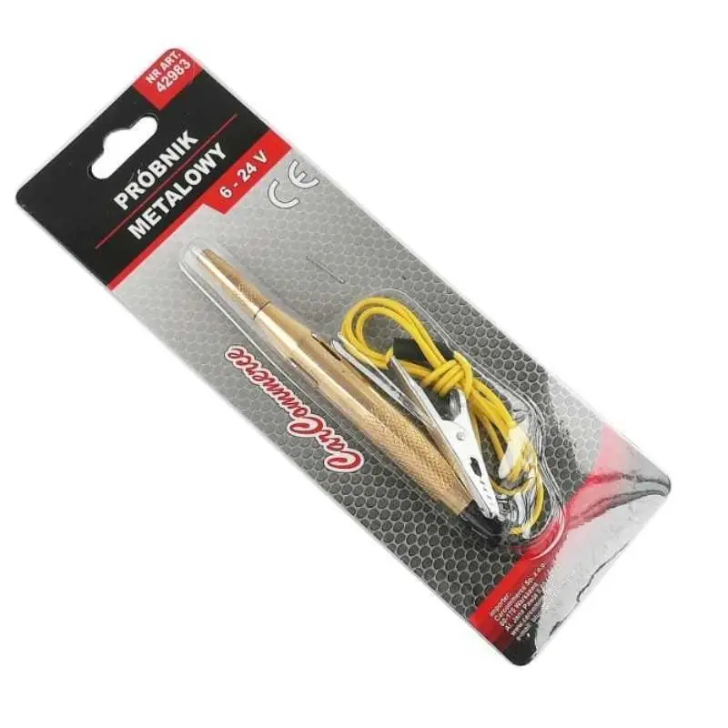 Samochodowy próbnik napięcia 6-24v metalowy igła Tylko do końca tygodnia