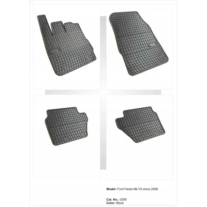 Oferta czasowa Dywaniki gumowe FORD FIESTA MK7 VII 7 2008 - ...