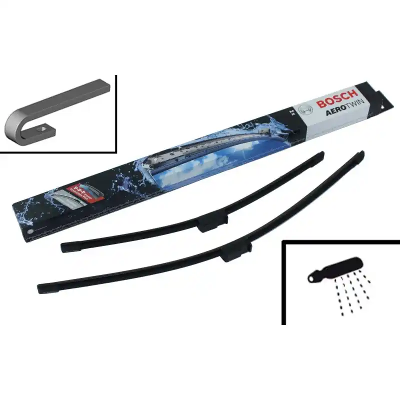 Wycieraczki przód Bosch aero twin Peugeot 807 z spryskiwaczami Ostatnia szansa