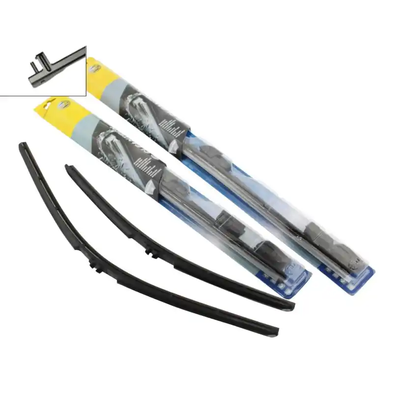 Do wyczerpania zapasów Wycieraczki przód Hella hybrydowe Skoda Octavia II 2