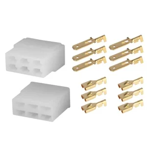 Nowość ZŁĄCZE ELEKTRYCZNE KOSTKA 6 PIN WTYK GNIAZDO