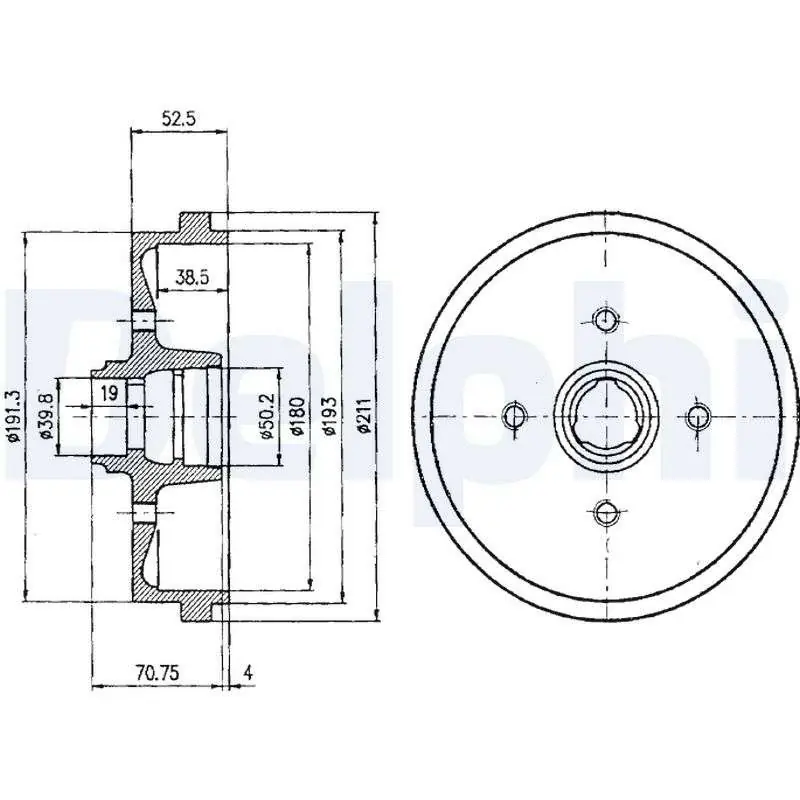 Sprawdź teraz BĘBEN HAMUL.180/30