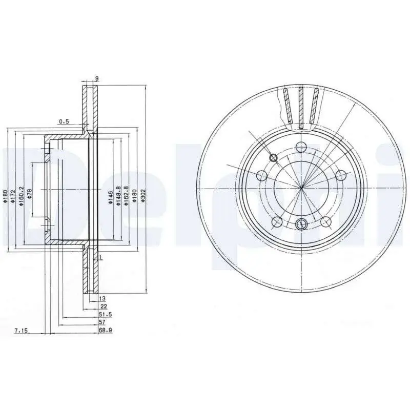 TARCZA HAM. PRZEDNIA 520I,525I,530I,530I,525TD WENTYLOWANE ! Wyjątkowa oferta