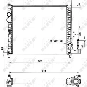 Zamów teraz CHŁODNICA WODY CITROEN BX 81-