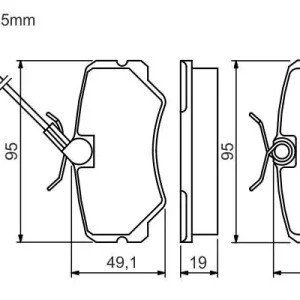 KLOCKI HAM. PRZEDNIE TARCZE WENTYLOWANE BEZ:(GRI,SRI,MI16) G Premium
