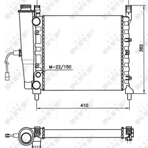 Nie przegap CHŁODNICA WODY FIAT UNO 89-