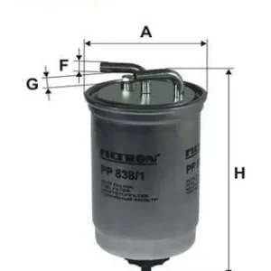 Oferta limitowana FILTR PALIWA - DIESEL FORD ESCORT VI (92-95), ESCORT VII (95