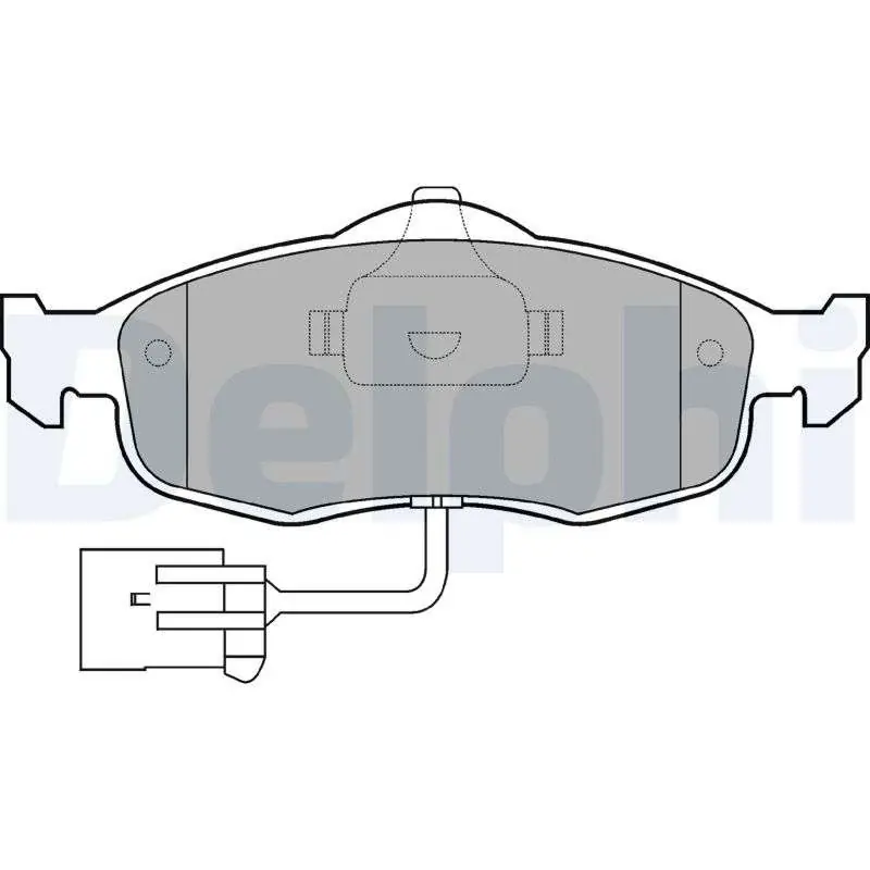 KLOCKI HAM. PRZEDNIE 1.6,1.8 16V,1.8TD,2.0 Z CZUJNIKIEM Zamów dziś