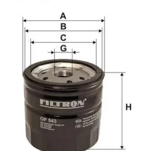 Bezpieczne zakupy FILTR OLEJU - DIESEL FORD FIESTA COURIER II, FIESTA IV (96-0