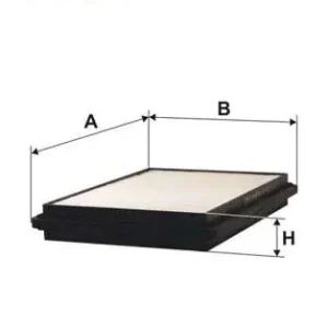 Popularny FILTR POWIETRZA HONDA ACCORD III (85-89), PRELUDE