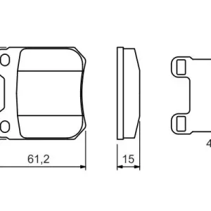 KLOCKI HAM. OPEL T. VECTRA B Tani