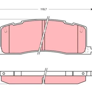 Wybór klientów KLOCKI HAM. TOYOTA PREVIA (TCR1_, 2_),TARAGO BOX,TARAGO BUS