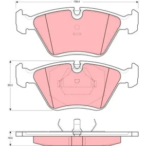 Bezpieczne zakupy KLOCKI HAM. AUDI 100 (44, 44Q, C3),100 ESTATE (44, 44Q, C3),