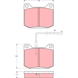 Dodaj do koszyka KLOCKI HAM. PEUGEOT 305 II (581M),504 (A_, M_),504 CONVERTIB