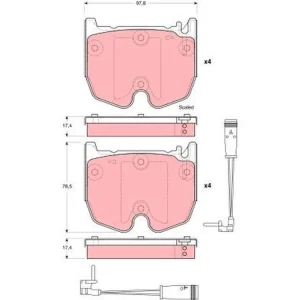 Bezpieczna płatność KLOCKI HAM. DB P. W220/R230 AMG 01-12