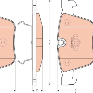 Bezpieczne zakupy KLOCKI HAM. DB T. W220/W221/C216 AMG 5,5-6,2 05-13