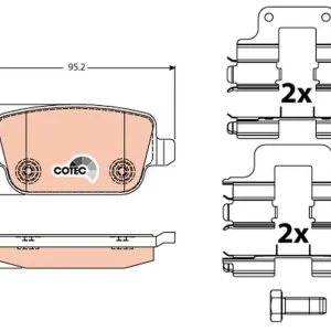 Hit sprzedaży KLOCKI HAM. LAND ROVER T. FREELANDER 2,0-3,2 4X4 06-14