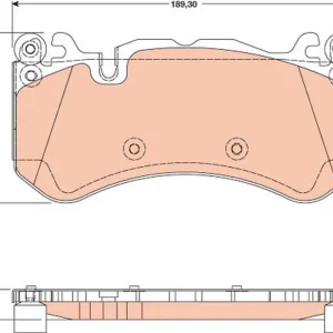 Darmowa dostawa KLOCKI HAM. DB P. C218/X218/W204/W212/W222/R230/R231 06- AMG