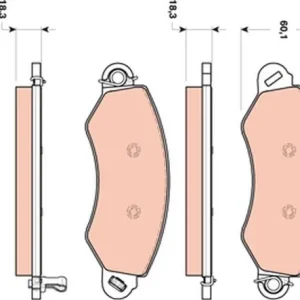Hit cenowy KLOCKI HAM. LDV P. MAXUS 05-09
