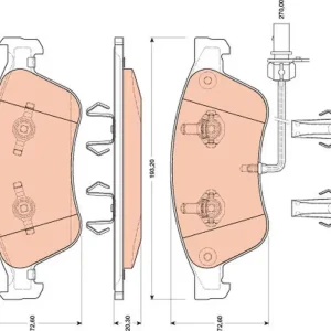 Ekspresowa dostawa KLOCKI HAM. AUDI P. A8 2,8-6,0 QUATTRO 03-10