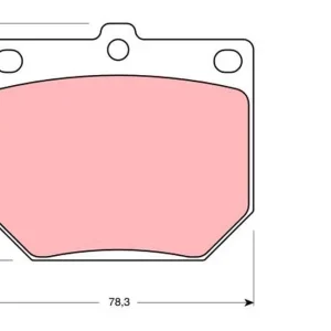 Bestseller KLOCKI HAM. NISSAN,TOYOTA BLUEBIRD (910),DATSUN 180 B (PL810