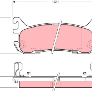 Dodaj do koszyka KLOCKI HAM. MAZDA T. 323 89-98/MX5 94-