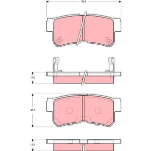 Zamów dziś KLOCKI HAM. HYUNDAI T. HIGHWAY/TRAJET 2,0-2,7 00-08