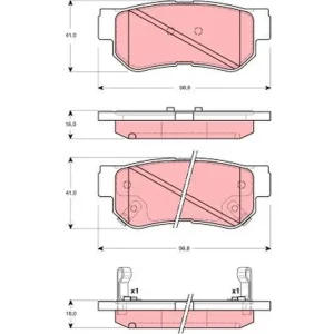 ZAMIENNIK DO GDB3284 ZASTĄPIONE PRZEZ: GDB3284 TRW Taniej