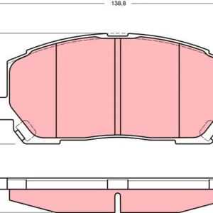 Wyjątkowa oferta KLOCKI HAM. LEXUS P. RX 300 00-01