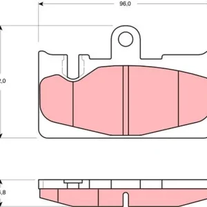 Cena promocyjna KLOCKI HAM. LEXUS T. LS430 00-06
