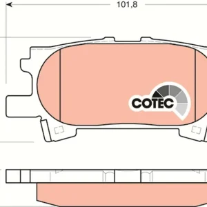 Dostępne od ręki KLOCKI HAM. TOYOTA T. LEXUS RX300 03-