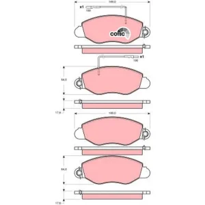 Zamów teraz KLOCKI HAM. NISSAN P. CABSTAR 2,3-3,0 D 98-06