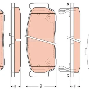 Zamów dziś KLOCKI HAM. SSANGYONG T. KYRON/REXTON 2,0-2,3 4X4 05-