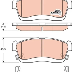 Cena promocyjna KLOCKI HAM. SUBARU P. JUSTY 1,0 07-/CUORE/SIRION/TREVIS