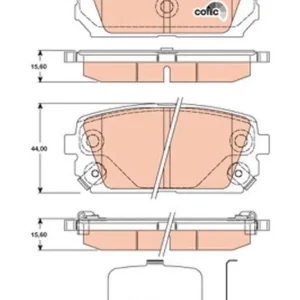 Wysoka jakość KLOCKI HAM. KIA T. CARENS 06-