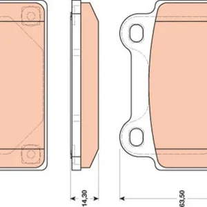 Cena promocyjna KLOCKI HAM. MITSUBISHI T. LANCER 2,0 EVO 08-