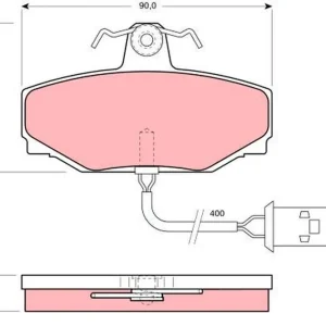Zamów dziś KLOCKI HAM. JAGUAR XJ,XJ (XJ 40, 81)