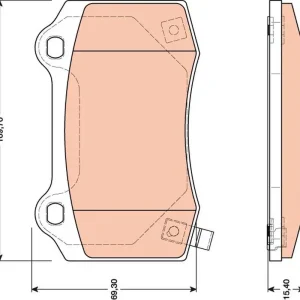 Dostępne od ręki KLOCKI HAM. JEEP T. GRAND CHEROKEE 6,1-6,4 SRT8 4X4 06-/300C