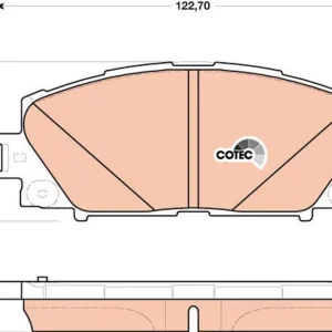 Zamów dziś KLOCKI HAM. TOYOTA P. PRIUS/YARIS 05-