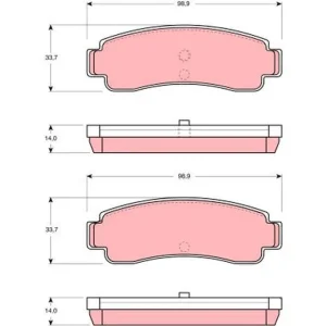 Zamów dziś KLOCKI HAM. NISSAN SUNNY II (N13),SUNNY II COUPE (B12),SUNNY