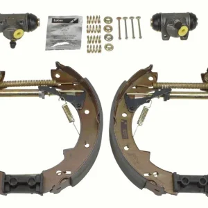 ZESTAW SZCZĘK HAM.+ CYLINDERKI + SPRĘŻ. RENAULT 21 (B48_),21 Darmowy zwrot