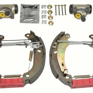 Bezpieczne zakupy ZESTAW SZCZĘK HAM.+ CYLINDERKI + SPRĘŻ. RENAULT CLIO I (B/C5
