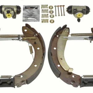 ZESTAW SZCZĘK HAM.+ CYLINDERKI + SPRĘŻ. PEUGEOT 405 II ESTAT Szybka dostawa