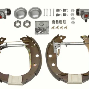 ZESTAW SZCZĘK HAM.+ CYLINDERKI + SPRĘŻ. CITROEN,PEUGEOT XSAR Bezpieczna płatność