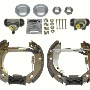 Wyjątkowa oferta ZESTAW SZCZĘK HAM.+ CYLINDERKI + SPRĘŻ. PEUGEOT 309 I (10C,