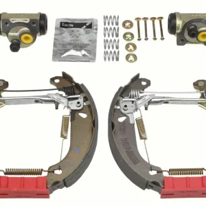 Bezpieczne zakupy ZESTAW SZCZĘK HAM.+ CYLINDERKI + SPRĘŻ. PEUGEOT 206 ESTATE (