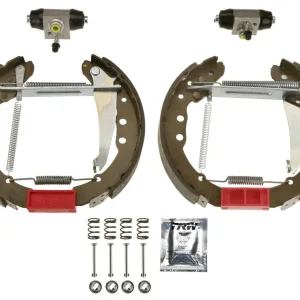 ZESTAW SZCZĘK HAM.+ CYLINDERKI + SPRĘŻ. AUDI,SEAT,VW 100 (44 Dostępne od ręki